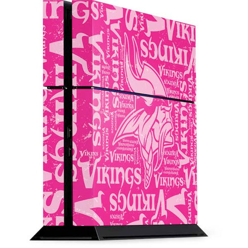 NFL Minnesota Vikings - Blast Pink PlayStation PS4 Skins