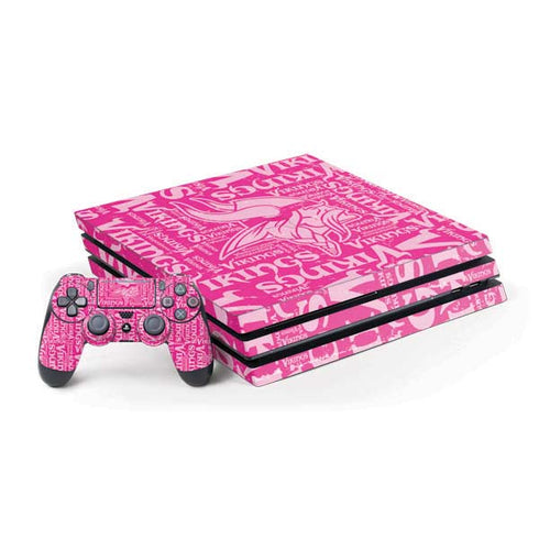 NFL Minnesota Vikings - Blast Pink PlayStation PS4 Skins