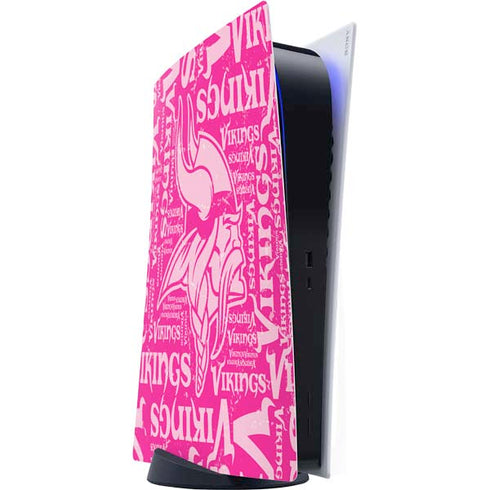 NFL Minnesota Vikings - Blast Pink PlayStation PS5 Skins