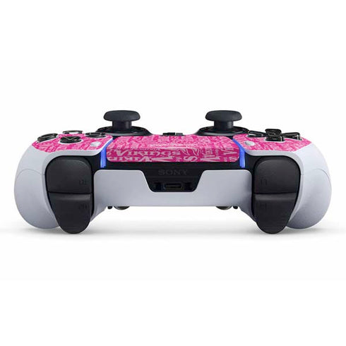 NFL Minnesota Vikings - Blast Pink PS5 DualSense Edge Pro Controller Skin