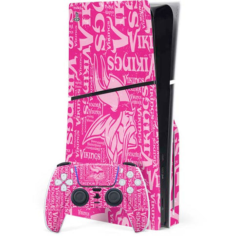 NFL Minnesota Vikings - Blast Pink PlayStation PS5 Skins