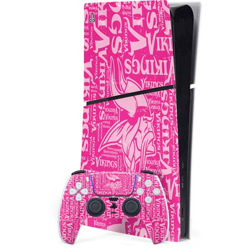 NFL Minnesota Vikings - Blast Pink PlayStation PS5 Skins
