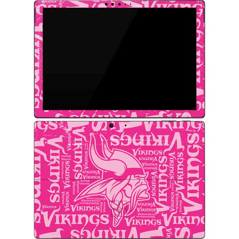 NFL Minnesota Vikings - Blast Pink Surface Pro 7 Skin