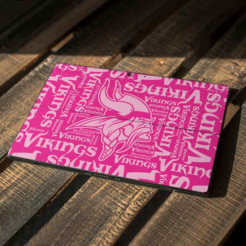 NFL Minnesota Vikings - Blast Pink Surface Pro 7 Skin