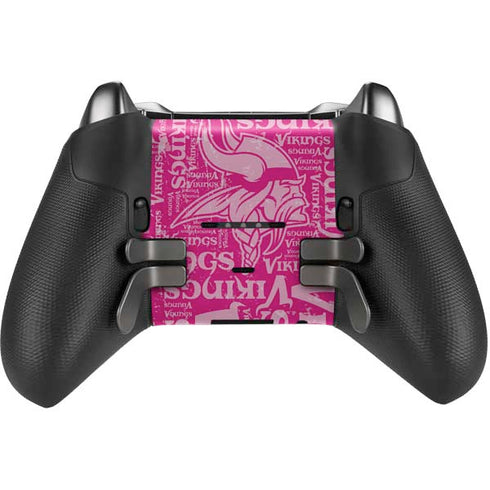 NFL Minnesota Vikings - Blast Pink Xbox Elite Wireless Controller Series 2 Skin