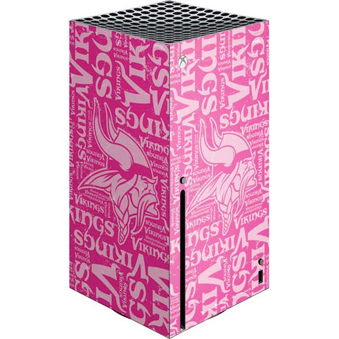 NFL Minnesota Vikings - Blast Pink Xbox Series X Skins