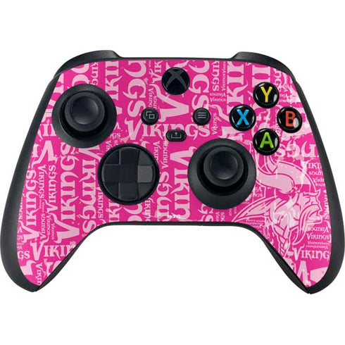 NFL Minnesota Vikings - Blast Pink Xbox Series X Controller Skin