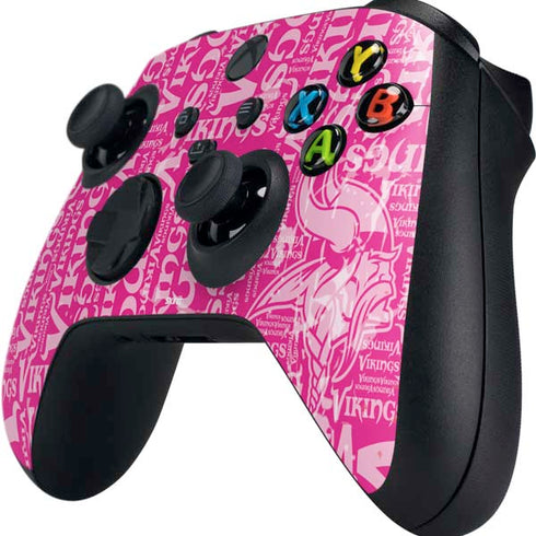 NFL Minnesota Vikings - Blast Pink Xbox Series X Controller Skin