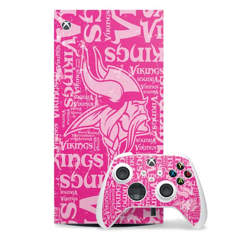 NFL Minnesota Vikings - Blast Pink Xbox Series X Skins