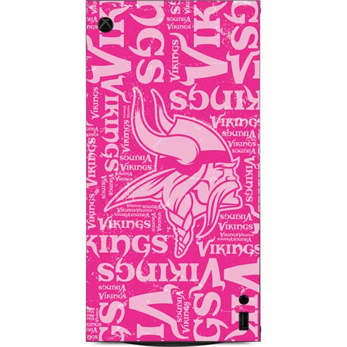 NFL Minnesota Vikings - Blast Pink XBox Series X Digital Edition Console Skin