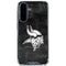 NFL Minnesota Vikings Black & White Galaxy A36 5G Clear Case