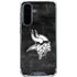 NFL Minnesota Vikings Black & White Galaxy A36 5G Clear Case