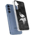 NFL Minnesota Vikings Black & White Galaxy A55 5G Clear Case