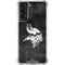 NFL Minnesota Vikings Black & White Galaxy S22 Clear Case