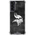 NFL Minnesota Vikings Black & White Galaxy S22 Clear Case