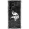 NFL Minnesota Vikings Black & White Galaxy S23 Ultra Clear Case