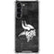 NFL Minnesota Vikings Black & White Galaxy S24 FE Clear Case