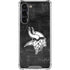 NFL Minnesota Vikings Black & White Galaxy S24 FE Clear Case
