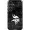 NFL Minnesota Vikings Black & White Galaxy S25 Impact Case