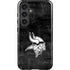 NFL Minnesota Vikings Black & White Galaxy S25 Plus Impact Case