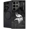 NFL Minnesota Vikings Black & White Galaxy S24 Ultra Kickstand Case