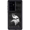 NFL Minnesota Vikings Black & White Galaxy S24 Ultra Waterproof Case