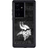 NFL Minnesota Vikings Black & White Galaxy S24 Ultra Waterproof Case