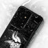 NFL Minnesota Vikings Black & White Galaxy S24 Ultra Waterproof Case