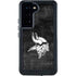 NFL Minnesota Vikings Black & White Galaxy S24 Waterproof Case