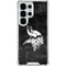 NFL Minnesota Vikings Black & White Galaxy S25 Ultra Clear Case