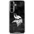 NFL Minnesota Vikings Black & White Galaxy S26 Clear Case