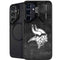 NFL Minnesota Vikings Black & White Galaxy S26 Kickstand Case