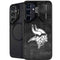 NFL Minnesota Vikings Black & White Galaxy S26 Plus Kickstand Case