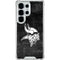 NFL Minnesota Vikings Black & White Galaxy S26 Ultra Clear Case