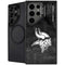 NFL Minnesota Vikings Black & White Galaxy S26 Ultra Kickstand Case