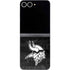 NFL Minnesota Vikings Black & White Galaxy Z Flip6 Skin