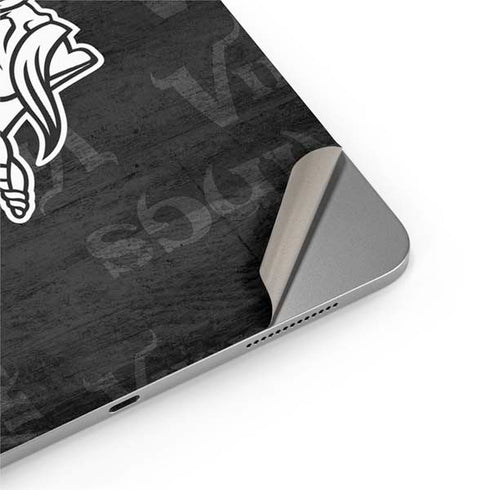 NFL Minnesota Vikings Black & White Apple iPad Air Skin