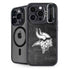 NFL Minnesota Vikings Black & White iPhone 13 Pro Kickstand Case