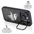 NFL Minnesota Vikings Black & White iPhone 14 Plus Kickstand Case