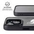 NFL Minnesota Vikings Black & White iPhone 14 Plus Kickstand Case