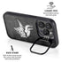 NFL Minnesota Vikings Black & White iPhone 14 Pro Max Kickstand Case