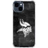 NFL Minnesota Vikings Black & White iPhone 15 Clear Case
