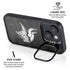 NFL Minnesota Vikings Black & White iPhone 15 Kickstand Case