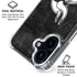 NFL Minnesota Vikings Black & White iPhone 16 Plus MagSafe Case