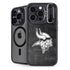 NFL Minnesota Vikings Black & White iPhone 16 Pro Kickstand Case