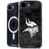 NFL Minnesota Vikings Black & White iPhone 16e MagSafe Case