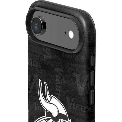 NFL Minnesota Vikings Black & White iPhone 17 Air Impact Case