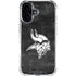 NFL Minnesota Vikings Black & White iPhone 17 Clear Case