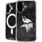 NFL Minnesota Vikings Black & White iPhone 17 MagSafe Case