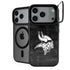 NFL Minnesota Vikings Black & White iPhone 17 Pro Kickstand Case